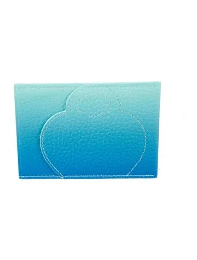 Pre-owned Tiffany & Co Leather Wallet In Blue
