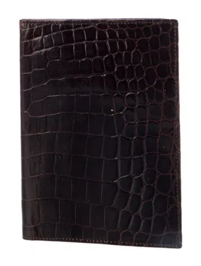 Pre-owned Tiffany & Co Leather Wallet In Brown