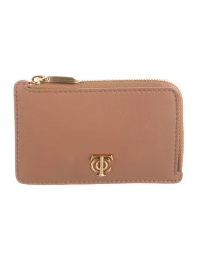 Pre-owned Tiffany & Co Leather Wallet In Brown