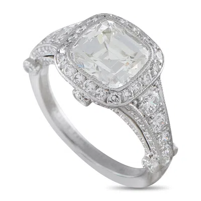 Tiffany & Co Legacy Platinum 2.56ct Diamond Ring Ti07-072726 In Metallic