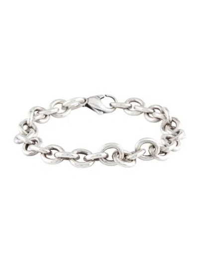 Pre-owned Tiffany & Co Link Bracelet, 6.25" In Multi