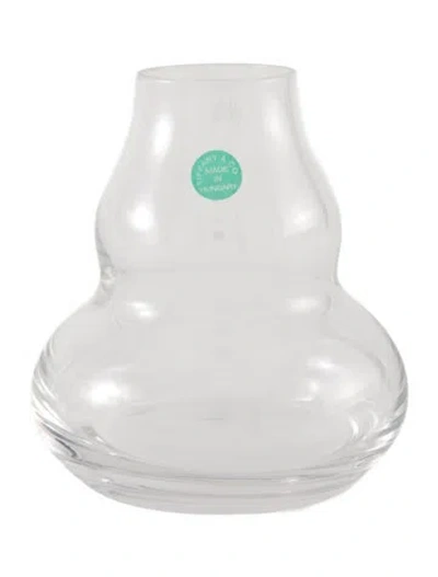 Pre-owned Tiffany & Co Louis Comfort Crystal Bud Vase In Transparent