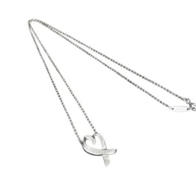 Pre-owned Tiffany & Co Loving Heart 925 Necklace () In Silver