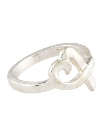 Pre-owned Tiffany & Co Loving Heart Cocktail Ring In Multi