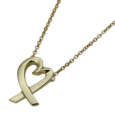 Pre-owned Tiffany & Co Loving Heart Necklace () In Gold