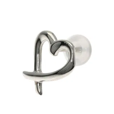 Pre-owned Tiffany & Co Loving Heart Stud Earrings () In Multi
