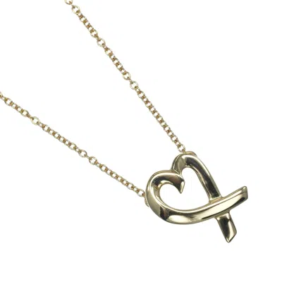 Pre-owned Tiffany & Co Loving Heart Yellow Gold (18k) Necklace () In Multi