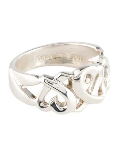 Pre-owned Tiffany & Co Loving Hearts Band In Multi