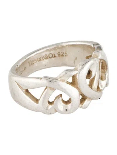 Pre-owned Tiffany & Co Loving Hearts Band In Multi
