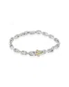 Tiffany & Co . Makers Mark Silver Bracelet (authentic Pre-loved) In Metallic