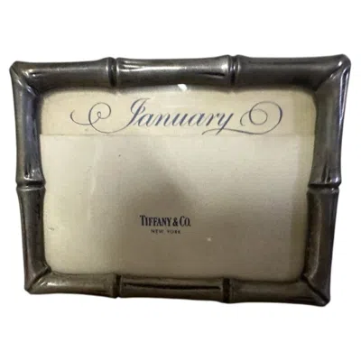 Pre-owned Tiffany & Co Marked Sterling Silver Tiffany Frame W6017 In Brown