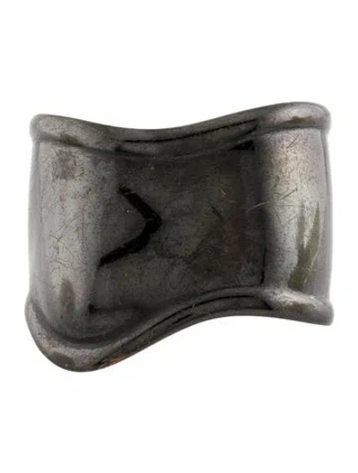 Pre-owned Tiffany & Co Medium Right Bone Cuff, 7" In Multi