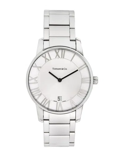 Pre-owned Tiffany & Co . Men's Atlas Dome Watch