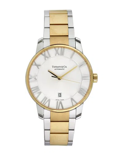 Tiffany & Co . Men's Atlas Dome Watch, Circa 2000's (authentic Pre-loved) In Multi