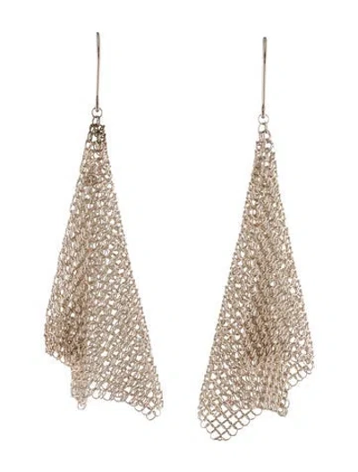 Pre-owned Tiffany & Co Mesh Scarf Earrings In Multi