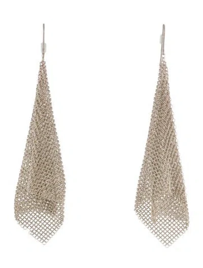 Pre-owned Tiffany & Co Mesh Scarf Earrings In Multi