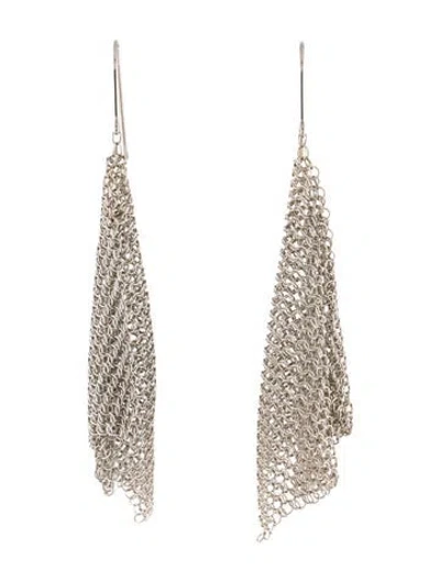 Pre-owned Tiffany & Co Mesh Scarf Earrings In Multi