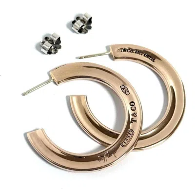 Pre-owned Tiffany & Co Metal Hoop Earrings () In Multi