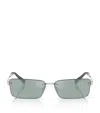 Tiffany & Co Rectangular Sunglasses In Silver