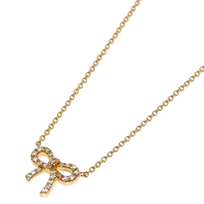 Pre-owned Tiffany & Co Metro Necklace () In Pink