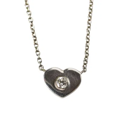 Pre-owned Tiffany & Co Modern Heart Necklace () In Multi