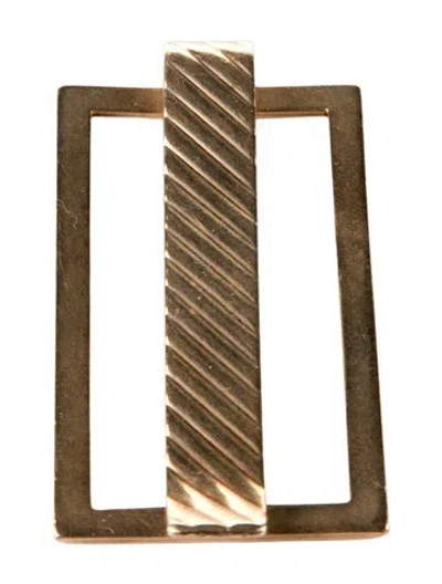 Pre-owned Tiffany & Co Money Clip In Gold