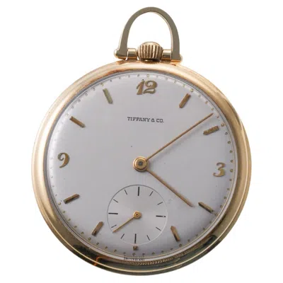 Pre-owned Tiffany & Co Movado Gold Pocket Watch In Multi