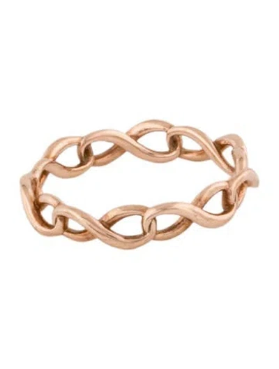 Pre-owned Tiffany & Co Narrow Infinity Band Ring In Multi