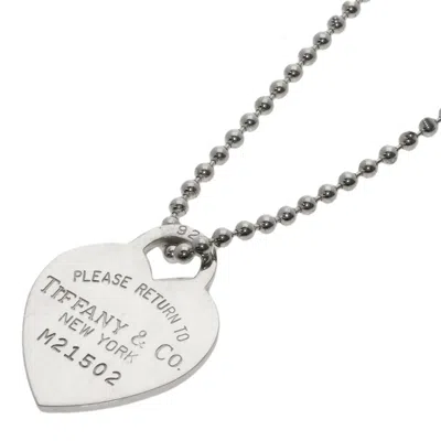 Pre-owned Tiffany & Co Necklace () In Silver