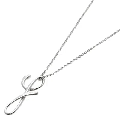 Pre-owned Tiffany & Co Necklace () In Silver