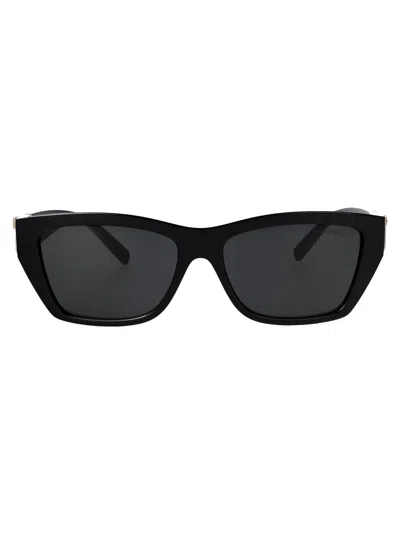 Tiffany & Co Nero Acetate Sunglasses In White