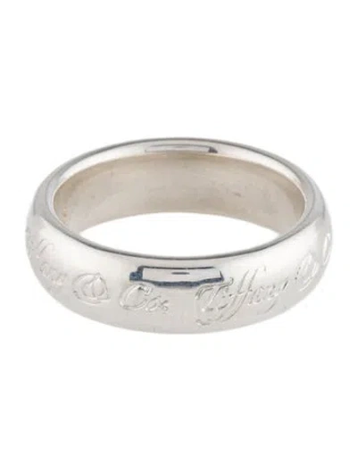 Pre-owned Tiffany & Co Notes Medium Band In Multi