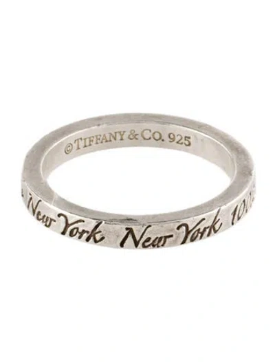Pre-owned Tiffany & Co Notes Narrow Band In Multi