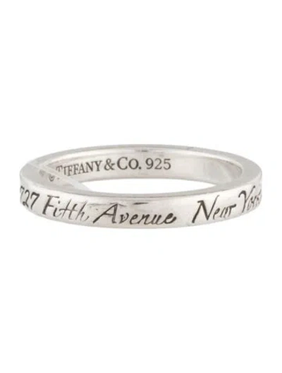 Pre-owned Tiffany & Co Notes Narrow Band In Multi