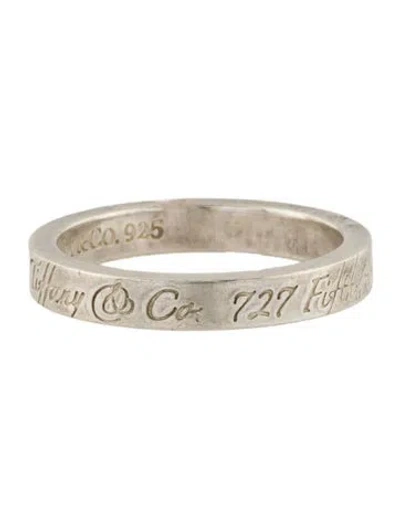 Pre-owned Tiffany & Co Notes Narrow Band In Multi
