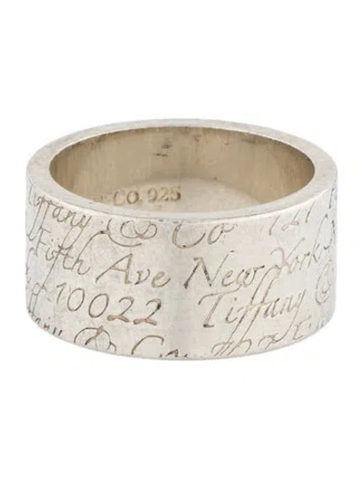 Pre-owned Tiffany & Co Notes Wide Band In Multi
