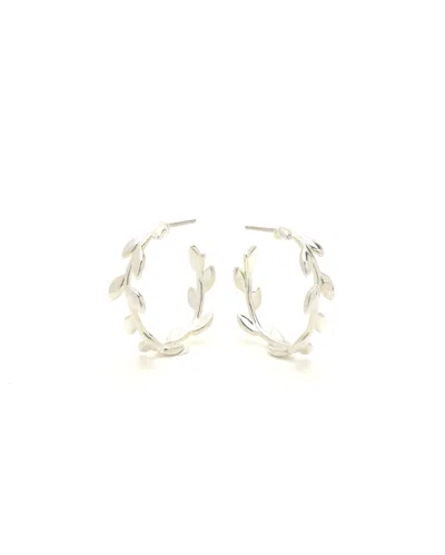 Tiffany & Co Olive Leaf Silver Earrings