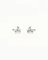 Tiffany & Co Olive Leaf Sliver Earrings In Silver
