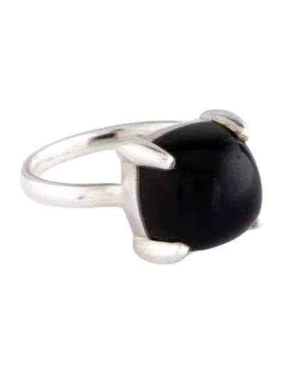 Pre-owned Tiffany & Co Onyx Sugar Stacks Ring In Multi