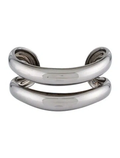 Pre-owned Tiffany & Co Open Center Cuff Bracelet, 6.25" In Multi