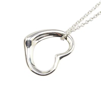 Pre-owned Tiffany & Co Open Heart 925 Necklace () In Multi