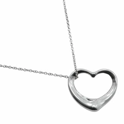 Pre-owned Tiffany & Co Open Heart 925 Necklace () In Multi