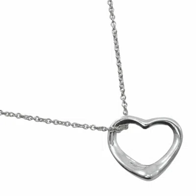 Pre-owned Tiffany & Co Open Heart 925 Necklace () In Multi