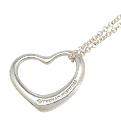 Pre-owned Tiffany & Co Open Heart 925 Necklace () In Multi