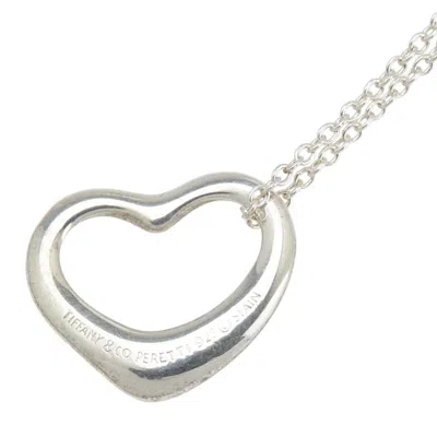 Pre-owned Tiffany & Co Open Heart 925 Necklace () In Multi