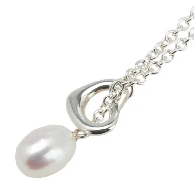 Pre-owned Tiffany & Co Open Heart 925 Necklace () In Multi