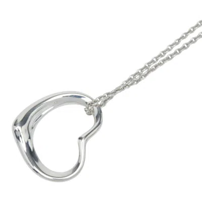 Pre-owned Tiffany & Co Open Heart 925 Pendant Necklace () In Multi