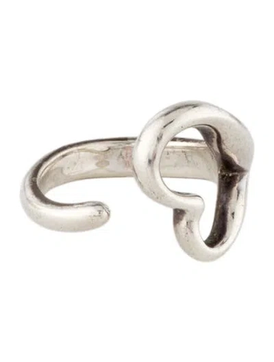 Pre-owned Tiffany & Co Open Heart Ring In Multi