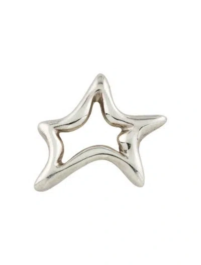 Pre-owned Tiffany & Co Open Star Pendant, 1" In Multi