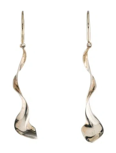 Pre-owned Tiffany & Co Orchid Drop Earrings In Multicolor